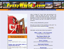 Tablet Screenshot of fuzzyworld3.com